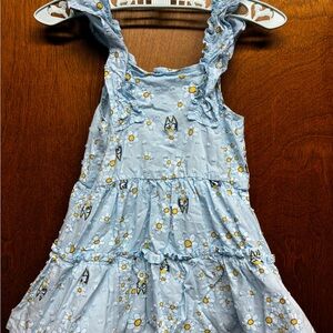 2for $20Bluey floral toddler dresses